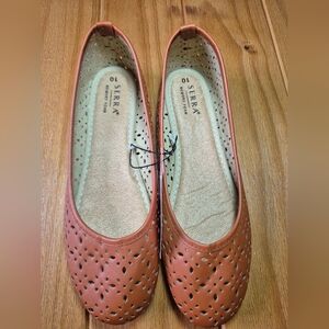 Serra Memory Foam Flats -‎ Size 10